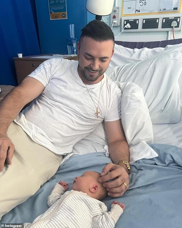 Third time lucky, Andy who 'never thought this day would come' is now happier than ever with his gorgeous girlfriend and their one-year-old son