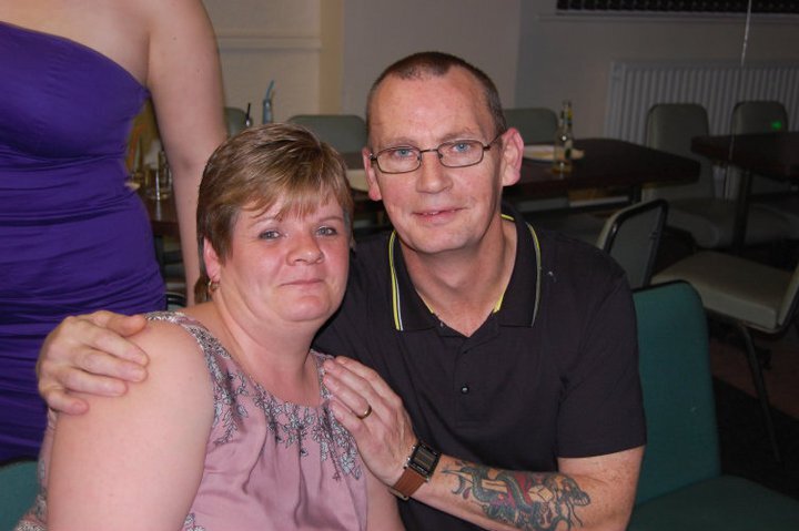 Photo of Matthew Jones with a woman.