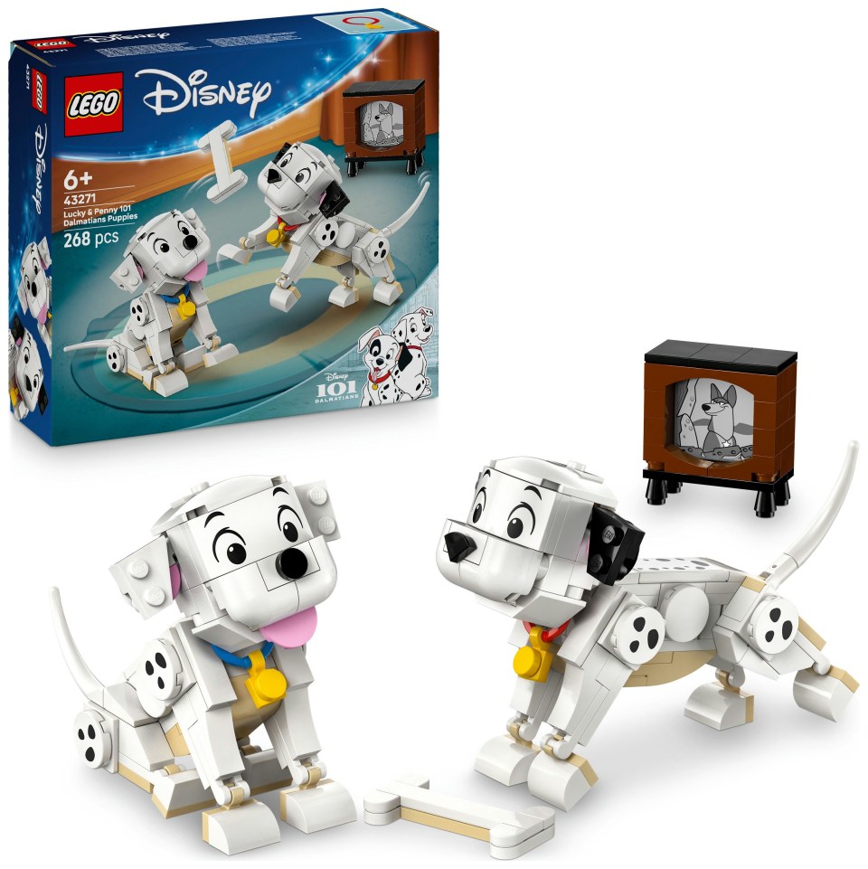 Lego Disney 101 Dalmatians puppies set.