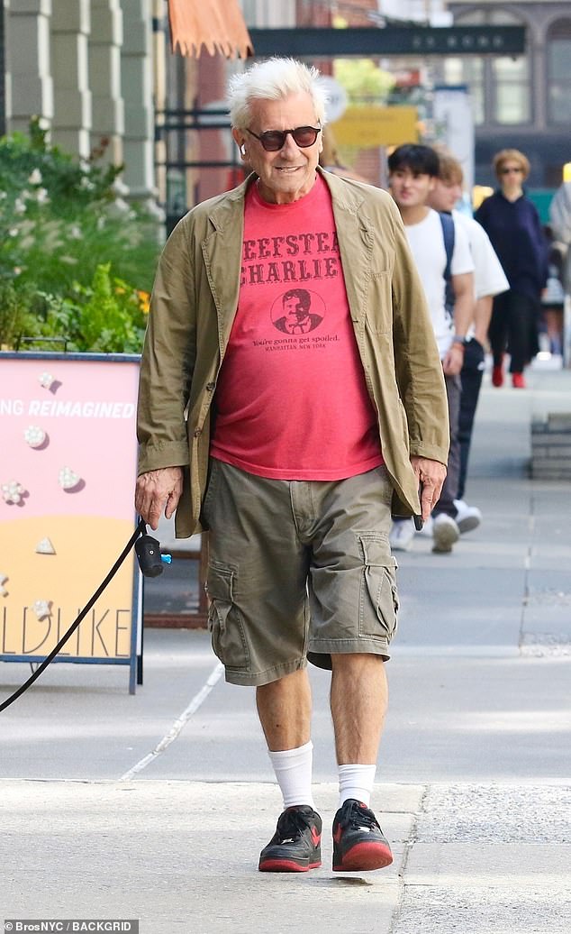 An 80s star who once worked with Madonna looked unrecognizable as he took a walk through New York City earlier this week