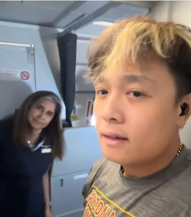 Peter Nguyen went viral earlier this week after he was busted vaping in the bathroom on a flight from Phoenix to San Francisco on August 4