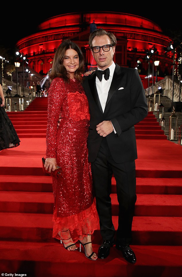 Fifteen years ago, and three days after making £50million from the sale of a stake in Net-a-Porter, the luxury fashion platform that she created, Natalie Massenet (pictured with her partner Erik Torstensson at The Fashion Awards in 2017) sat down with Vogue magazine