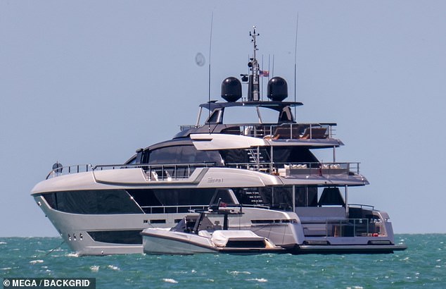 David, 50 and Victoria, 51, bought their 130ft boat in 2022, after previously buying a smaller vessel by the same name the year before