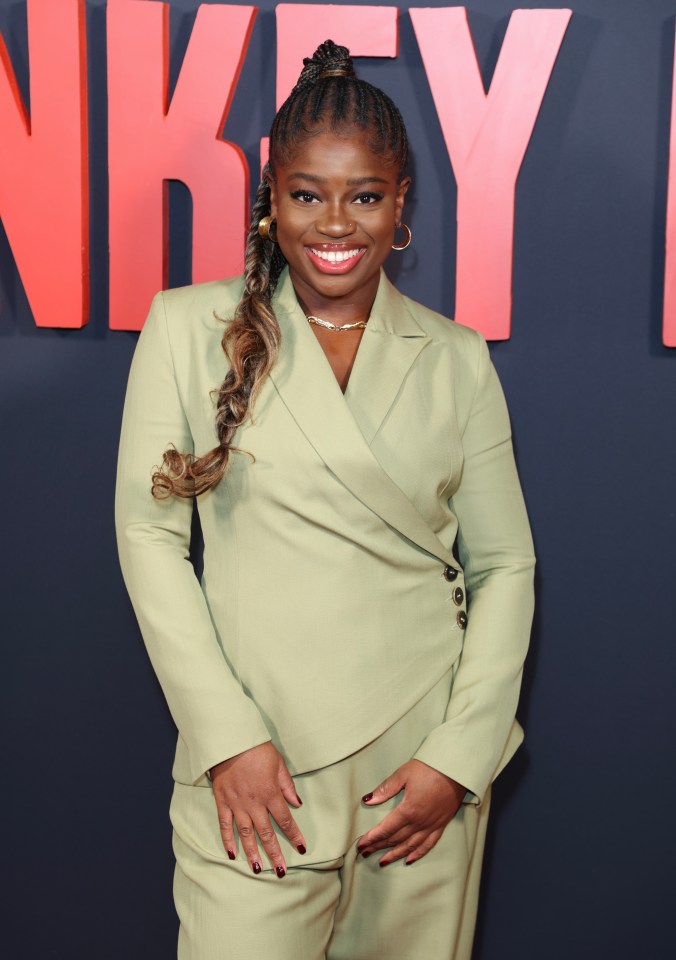 Clara Amfo at the Monkey Man premiere.