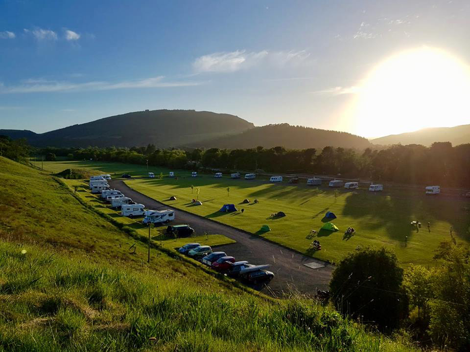 Loch Ness Bay Campsite in Drumnadrochit.