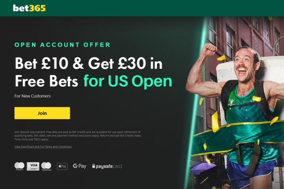 bet365 free bets us open