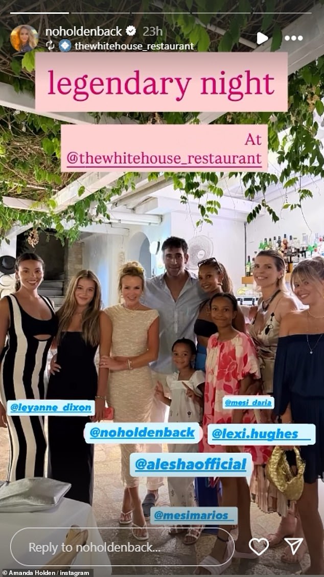 The night prior the group head out for a sunset dinner