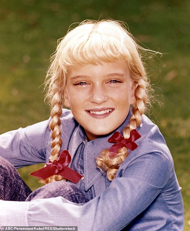 The Brady Bunch star Susan Olsen - who played Cindy Brady (pictured 1969) was seen on a rare outing this week
