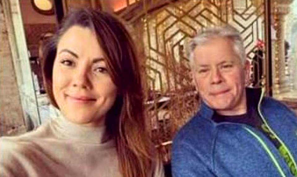Photo of Mark Gibbon and Jasmine Wyld.