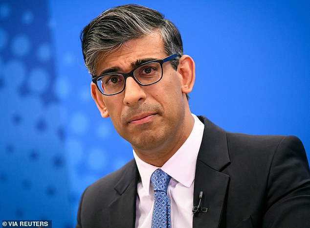 Britain's prison system was on the brink of collapse on three occasions while Rishi Sunak was prime minister, according to a damning report