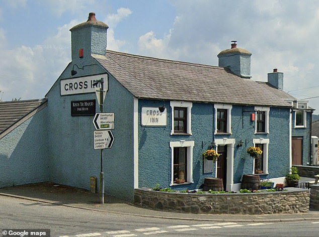 Rhos yr Hafod Inn, also known as Cross Inn, took the regional title in Wales, after winning local pub of the year in 2023, 2024 and 2025