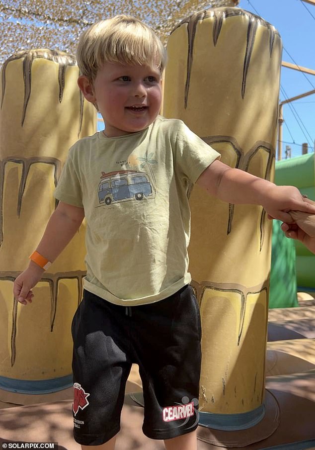 Police in Spain have launched a huge search for a three-year-old British boy who is said to have been abducted by his Russian mother