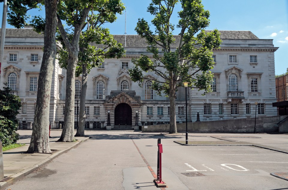 Inner London Crown Court building.