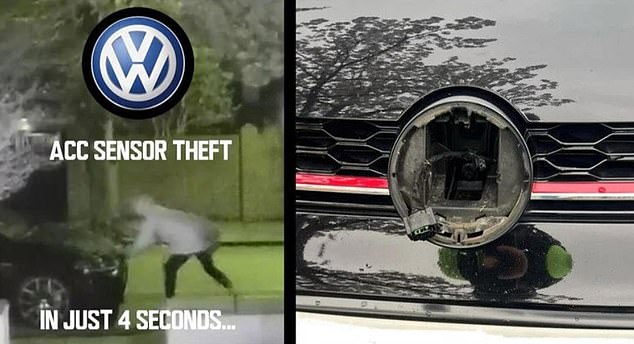 When this happened to Stratis Alisafakis – and was recorded on his doorbell camera – the thief took less than five seconds to yank off the badge, complete with the assembly behind it, and walk off