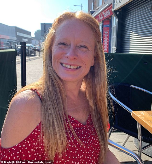 Claire Gilbert, 45, created fake online identities to fool her best friend Michelle Oldham (pictured)
