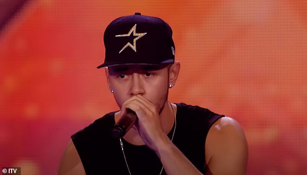 Controversial X Factor star Mason Noise looks worlds away from his very memorable appearance on the ITV talent show