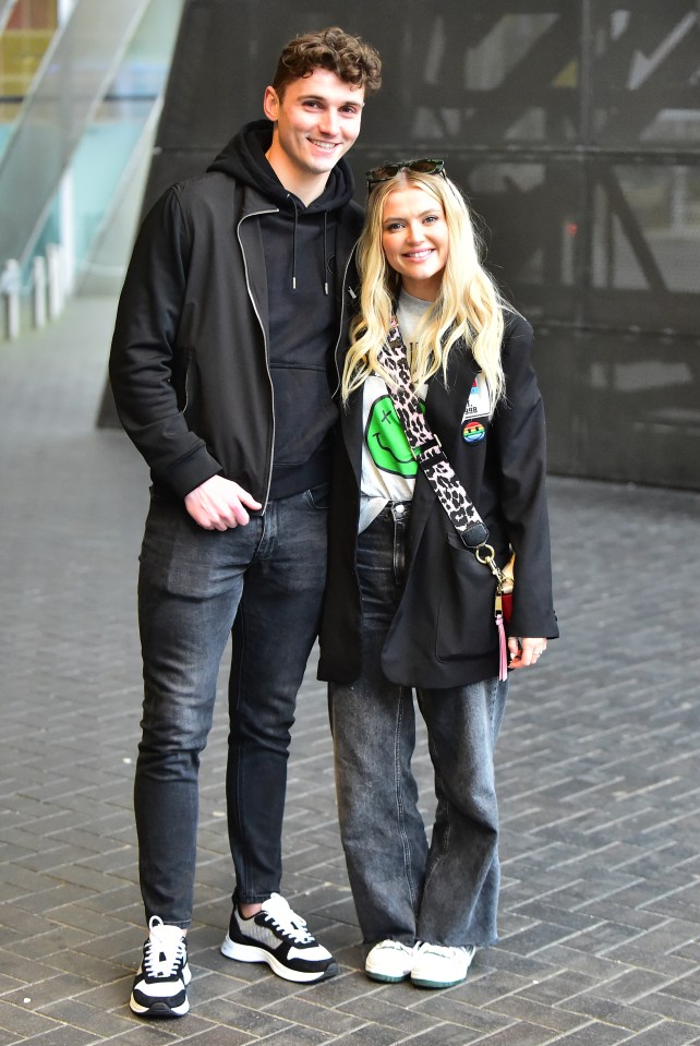 Lucy Fallon and Ryan Ledson at the Cluedo show in Manchester.