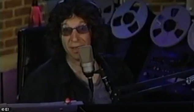In the clip, which was posted to Reddit, the shock jock, 71, first tried to speak in Spanish to the Colombian actress, before making repeated crude statements about the actress' chest