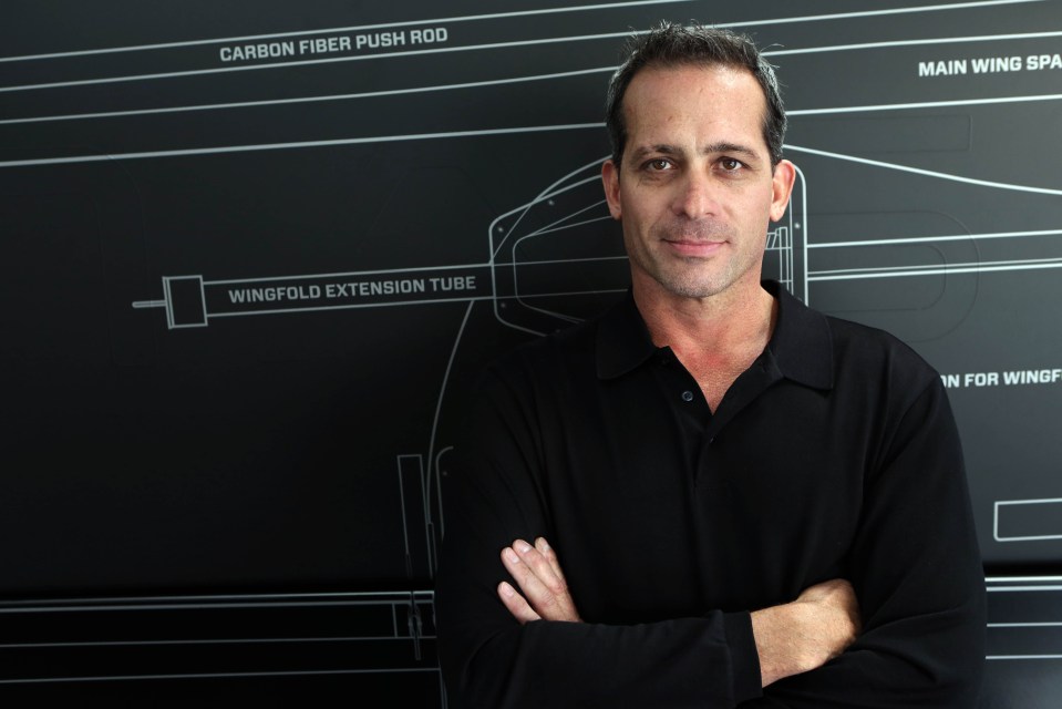 Portrait of Kirk Hawkins, CEO and founder of ICON Aircraft.