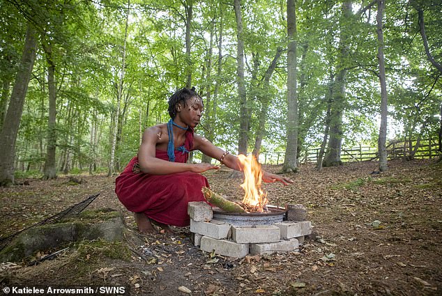 Mystery also surrounds Asnat, an American whose real name is Kaura Taylor. Her family claim she arrived in Scotland with a baby, although there was no sign of an infant at the camp