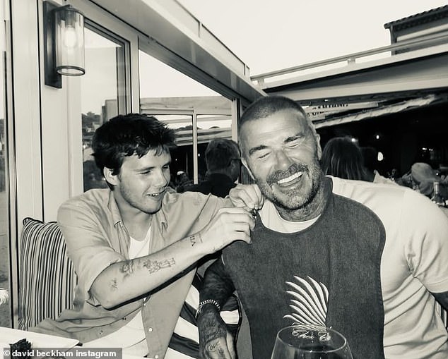 David Beckham has shared yet another sweet family snap on Instagram, amid his ongoing 'feud' with son Brooklyn, this time a shot with his youngest son Cruz