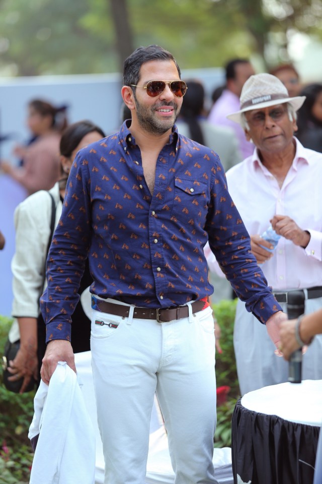 Sunjay Kapur at the Bhopal Pataudi Polo Cup.