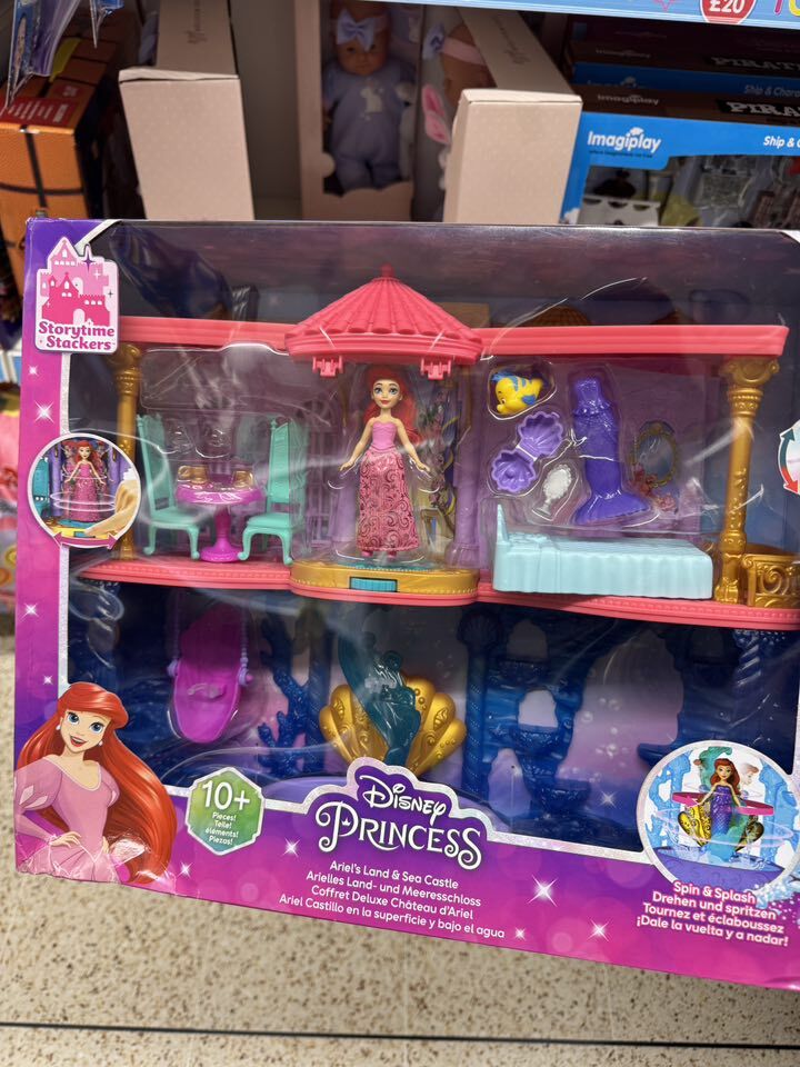 Disney Princess Ariel's Land & Sea Castle playset.