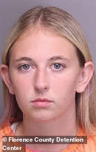 Sydney Kearns, 17, was among those charged with Wright's murder
