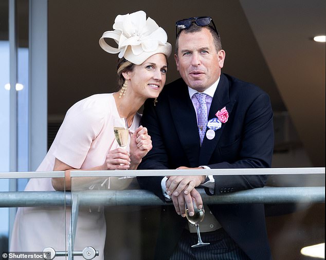 Peter and Harriet enjoy a drink and a chat at Ascot in 2024