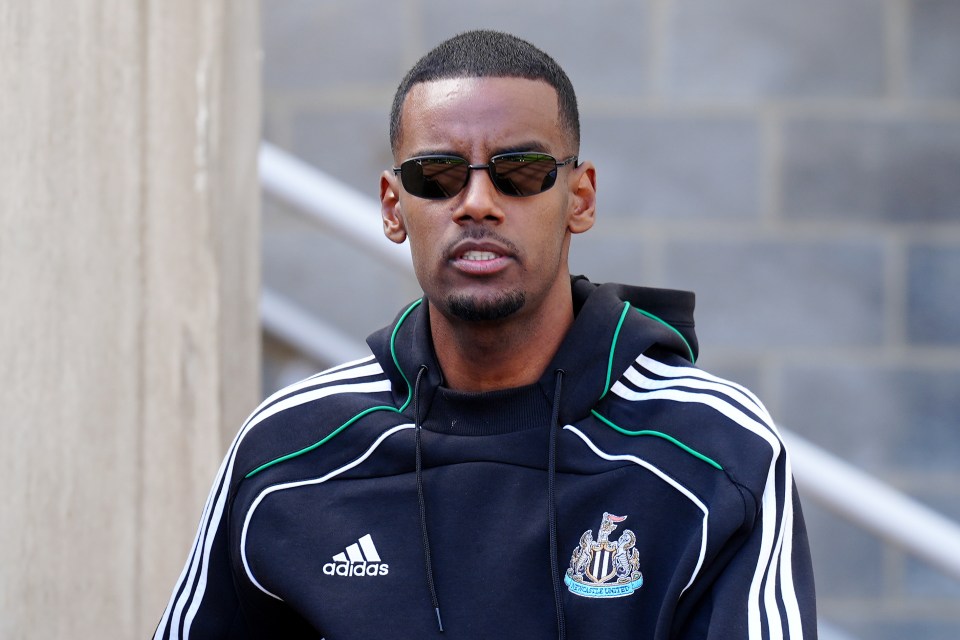 Photo of Alexander Isak.