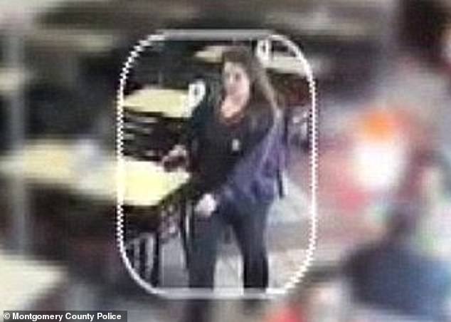 Hoggle was driving with her ex-boyfriend Troy Turner on the day their kids were reported missing. She asked to stop at Chik-fil-A to get a drink (pictured), but slipped out a different exit and disappeared. Hoggle was later found, but the kids remain missing