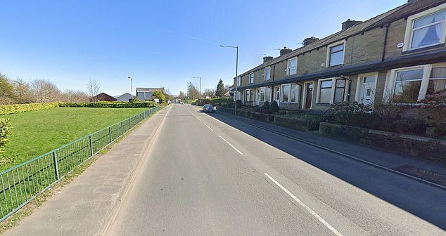 Mr O'Hare, who was on his way to buy fish and chips for his tea, was sent flying by the impact. Pictured: File photo of Accrington Road