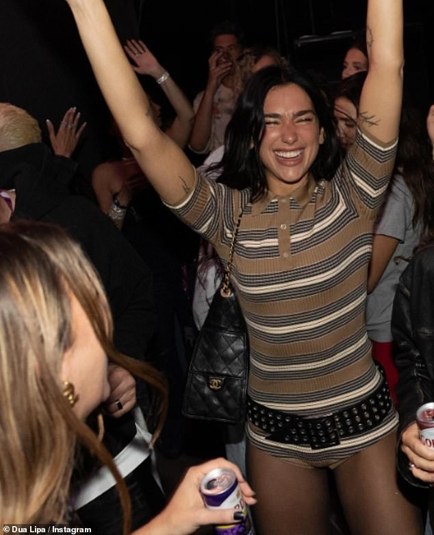 Dua Lipa has confessed she is 'loving life' after she was granted her Kosovo citizenship and parties the week away in celebration