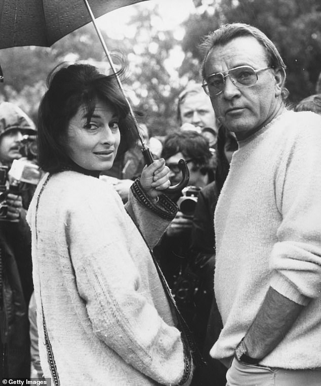A love affair with Richard Burton, five decades ago, propelled Princess Elizabeth of Yugoslavia to global attention (pictured together in 1974)