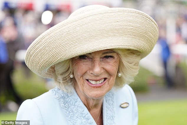 Queen Camilla was crowned with a starring role in Peter James's forthcoming novel