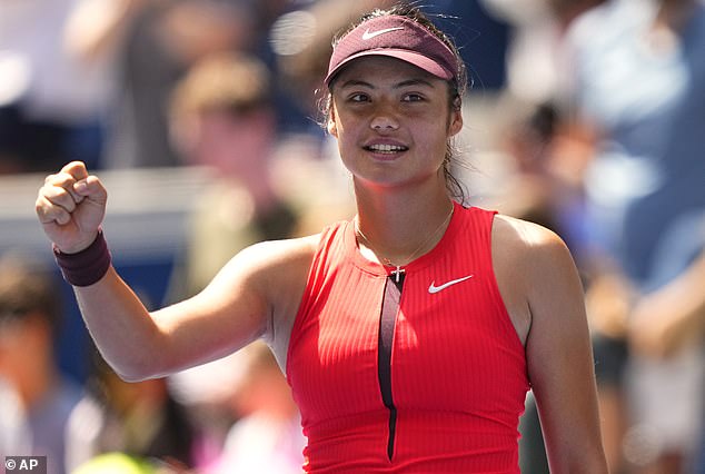 Emma Raducanu produced a dominant display to comfortably beat Japan's Ena Shibahara