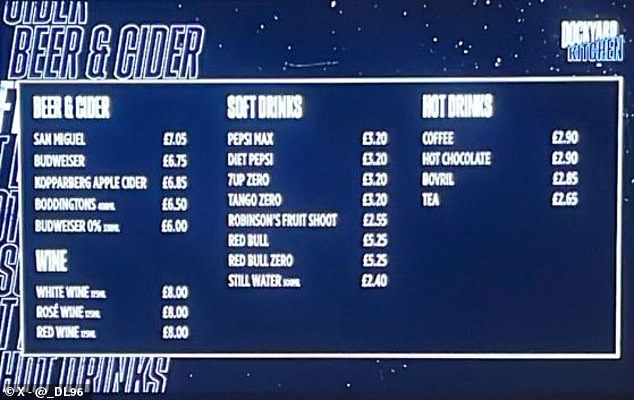 Fans have complained about the prices for food and drink at the Hill Dickinson Stadium