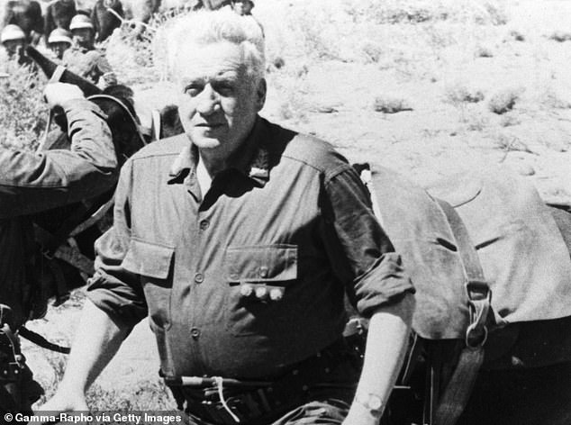 The declassified papers dated from April 1982 reveal Argentine dictator General Leopoldo Galtieri (pictured) had advanced plans to 'disappear' 500 British subjects