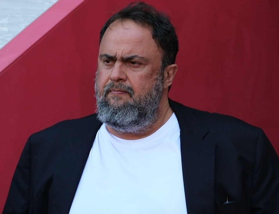 Evangelos Marinakis, owner of Nottingham Forest FC.