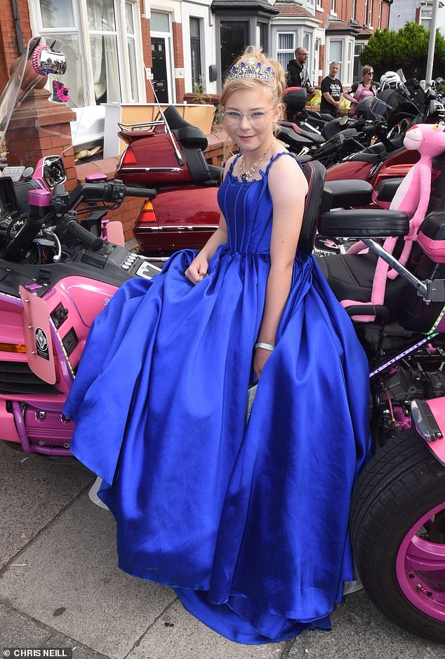 The father of Blackpool schoolgirl Jessica Robinson whose school prom night was ruined by a bully said he has been 'overwhelmed' after the town rallied round to show their support