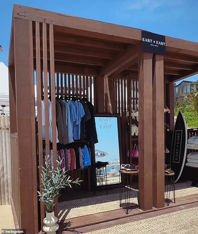 She had recently celebrated the opening of her popup shop at Gurney's Montauk Resort and Seawater Spa
