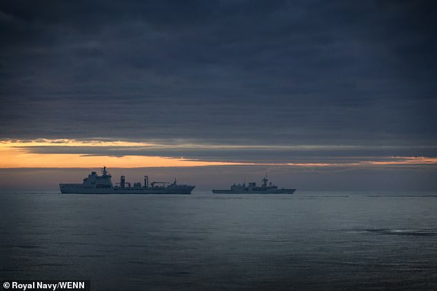 Royal Navy monitor heightened Russian activity in waters close the UK