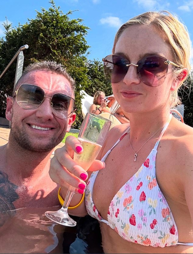 Abigail Garside, 30, a gifted dressage rider, had spent the day marking the milestone with husband Samuel Garside at the exclusive 300-acre Rudding Park resort and spa