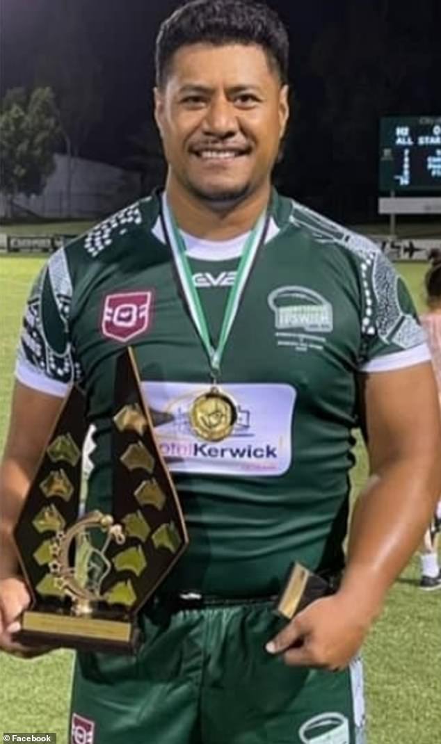Former Ipswich rugby league player Ramon Steve Max Filipine charged after balcony push leaves Queensland man paraplegic