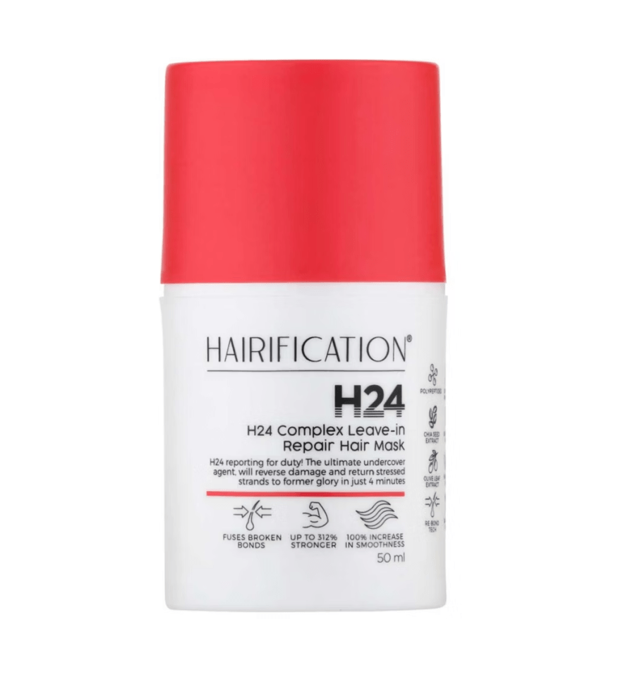Hairfication H24 Complex Leave-in Repair Hair Mask, 50ml.