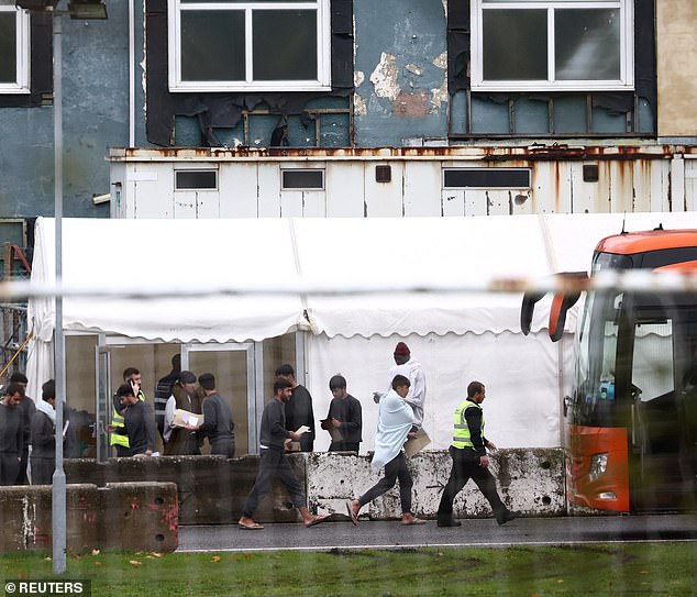 Although the proportion of asylum seekers housed in hotels is falling, over a third ¿ 37 per cent ¿were given a hotel room last year