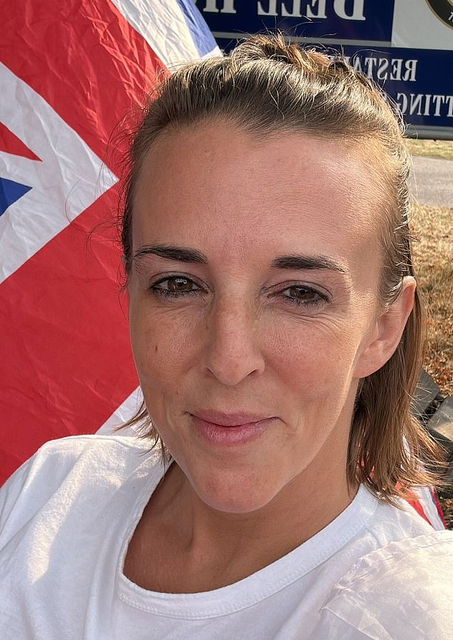 Sarah White said she feels 'very vulnerable' following the court ruling which has allowed asylum seekers to remain in The Bell Hotel