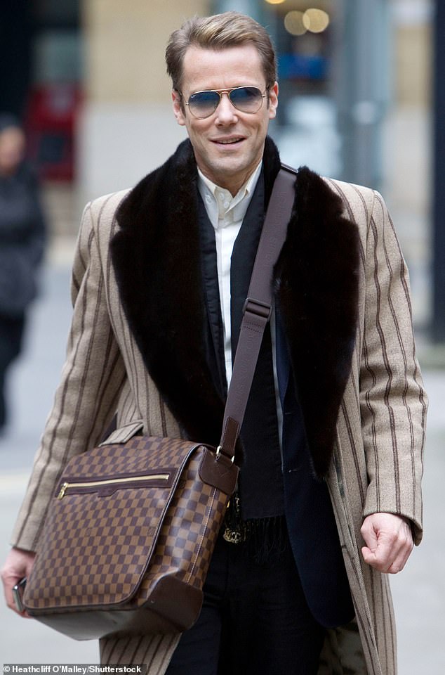 Convicted fraudster 'Fast Eddie' Davenport (pictured) was jailed for nearly eight years for a £4.5m ‘advance fee’ fraud in 2011 and sold a property across the road for £27m in 2015 to settle a court order and pay the Serious Fraud Office £14m