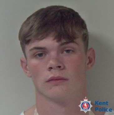 Mugshot of Colby Hammond, a dangerous driver jailed for seven years.