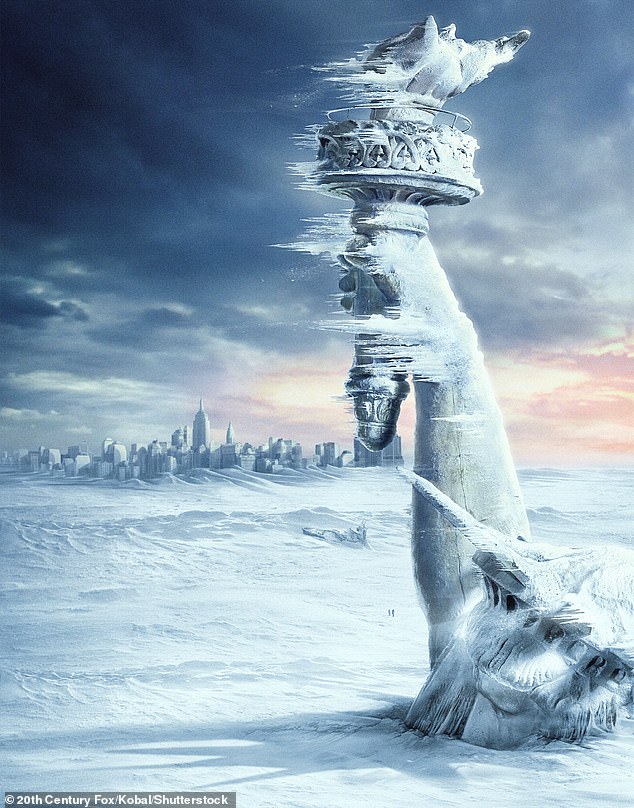 Movies like The Day After Tomorrow envisioned a similar scenario, where climate change fuels a massive winter in New York